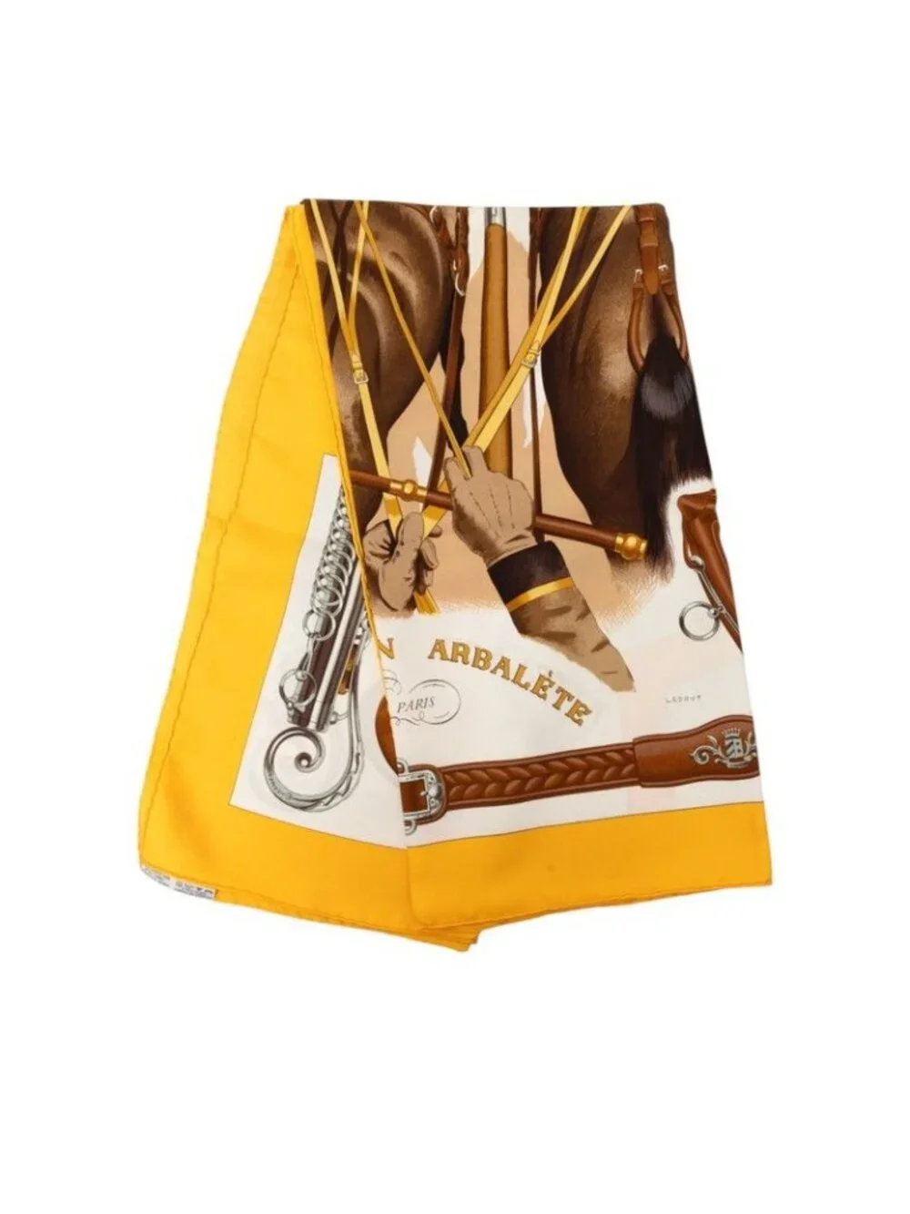 Hermes Carre 90 Attelage en Arbalete Carriage Bow Scarf - Picture 2 of 8